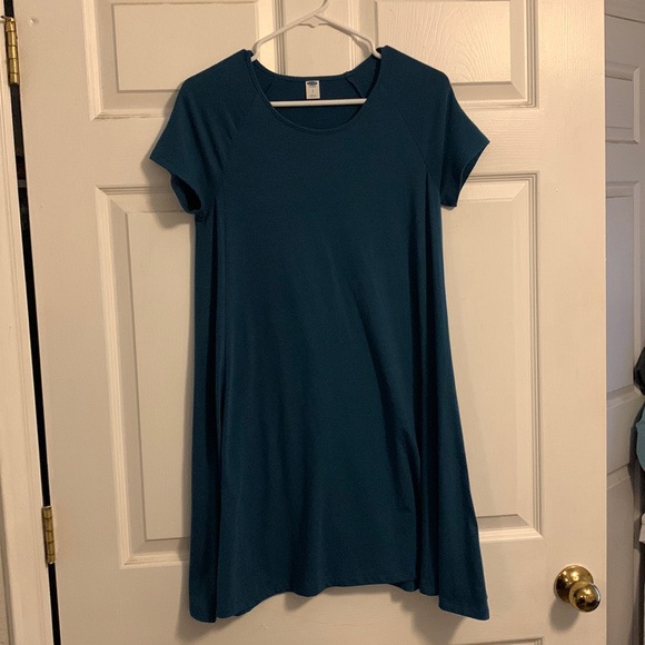 ⭐️Turquoise old navy T-shirt dress - Picture 1 of 2